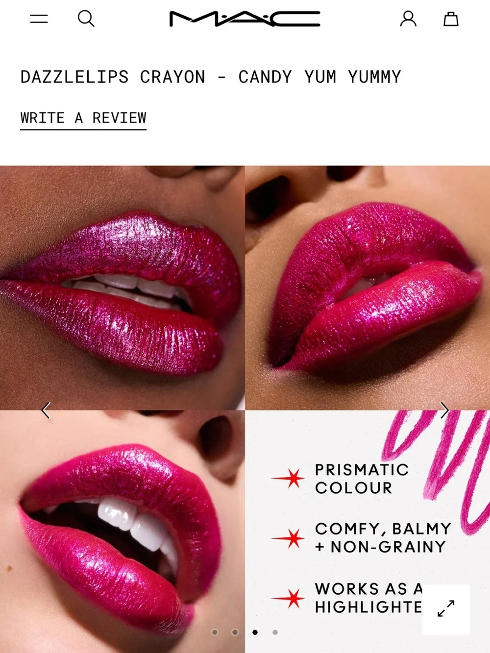 Mac & Stila bold lip 2 pc bundle